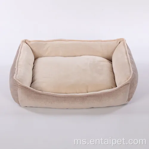 Kain Dog Penutup Bolster yang boleh ditanggalkan dengan lembut